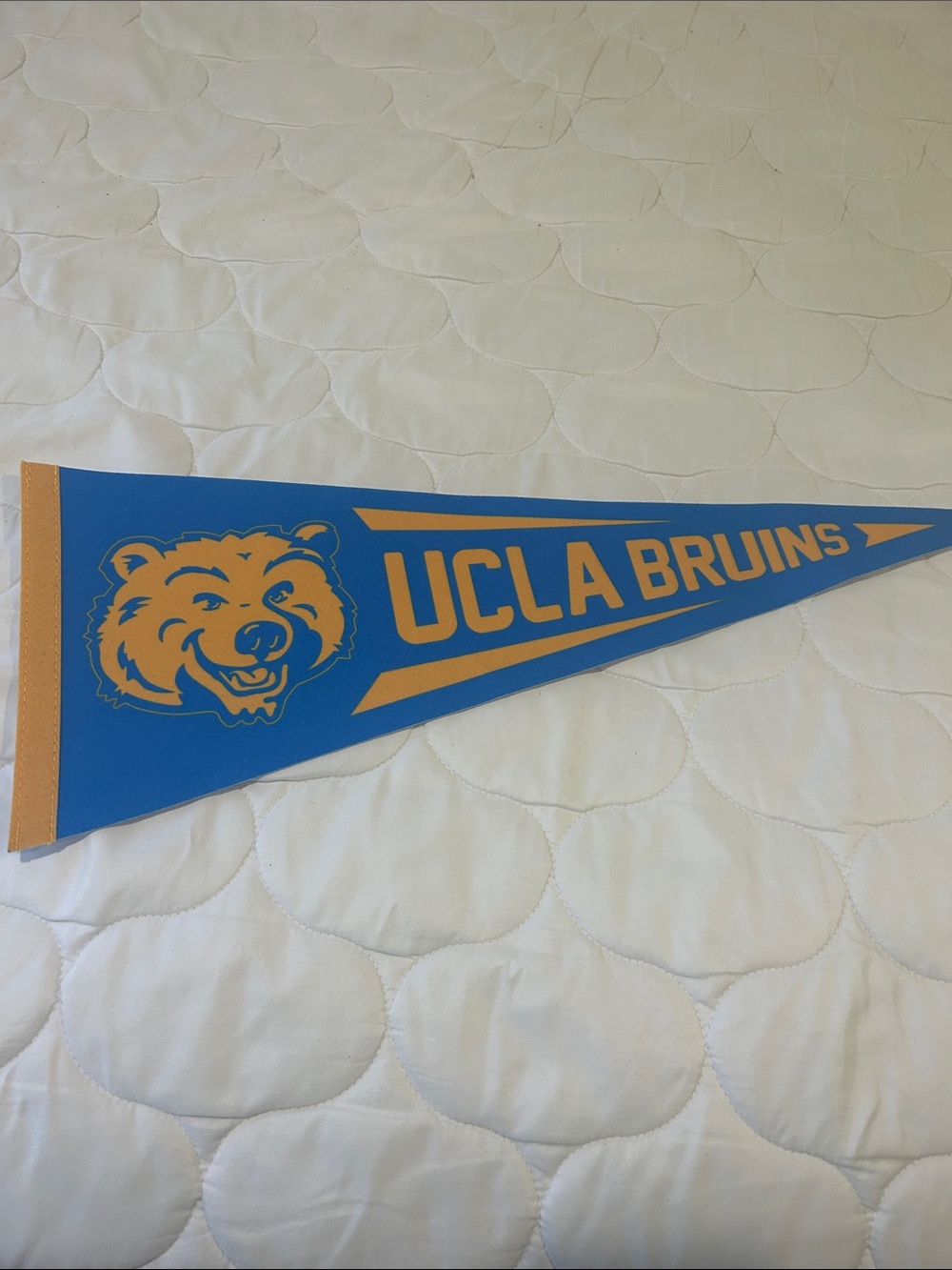 UCLA Bruins🐻Joe Bruin Bear Premium Felt Pennant / Authentic / New Never Used